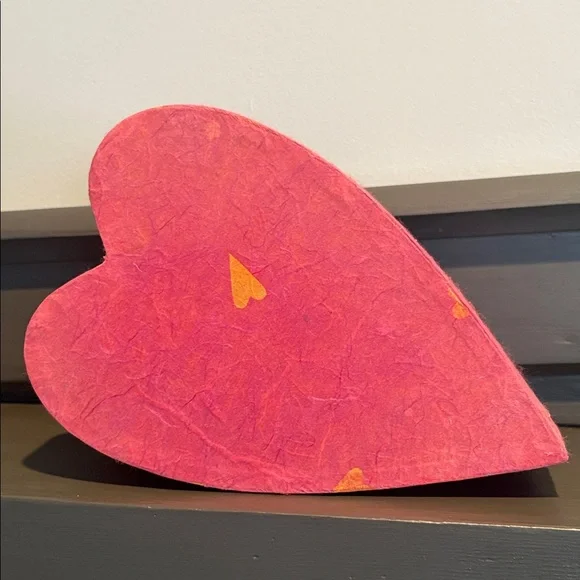 Set of 4 Pink Heart-Shaped Storage Boxes NWT Never Used - Picture 3 of 11